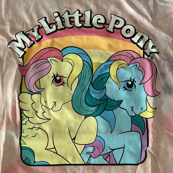 My little pony short sleeve tie dyed tshirt. Size XXL. - Picture 2 of 4